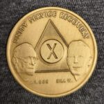 10 Yrs Bill and Bob Bronze Medallion