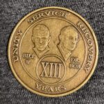 13 Yrs Bill and Bob Bronze Medallion