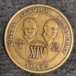 14 Yrs Bill and Bob Bronze Medallion