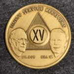 15 Yrs Bill and Bob Bronze Medallion