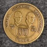 17 Yrs Bill and Bob Bronze Medallion